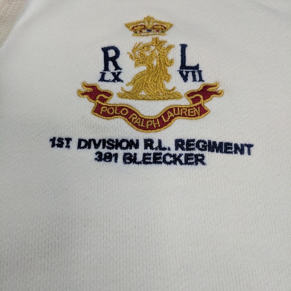 Ralph Lauren Polo Hoodie White XXL - Picture 2 of 7